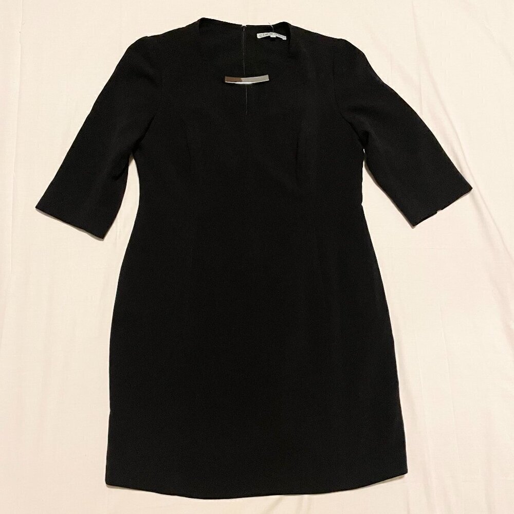 Cleo Petites Black Dress Womens Size 12
